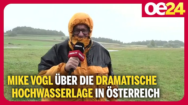 Dramatische Hochwasserlage in Österreich | Mike Vogl