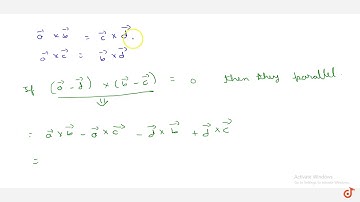 If ` vec axx vec b= vec cxx vec d\\ a n d\\ vec axx vec c= vec bxx vec d ,\\ ` show that ` vec a...