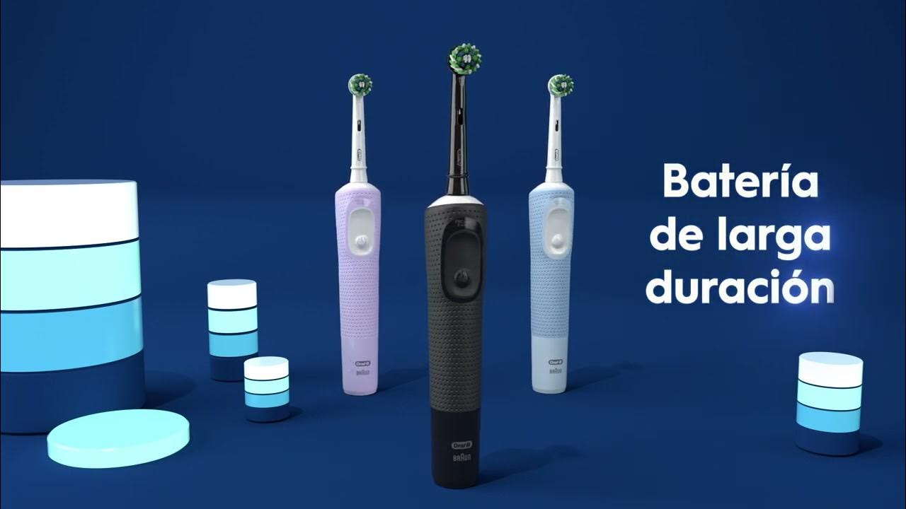 Cepillo de Dientes Eléctrico Recargable Oral-B Pro 3 3000 + Recambio  Sensitive