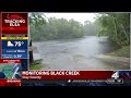 Clay County residents monitor Black Creek as Tropical Storm Elsa hits state