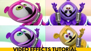 (VIDEO TUTORIAL) 1 MILLION BRAZILIAN PORTUGUESE FRENCH ESTONIAN Gummy Bear Gummibär Song |VFX Effect