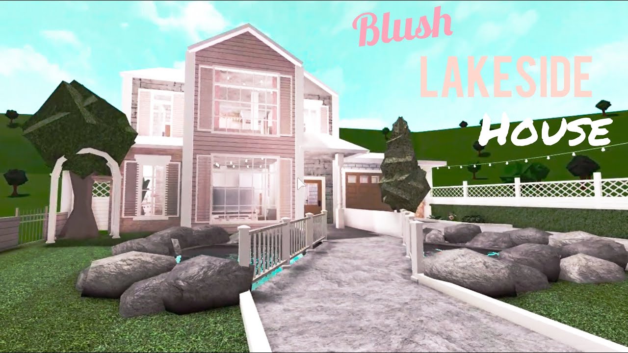 Bloxburg: Blush Lakeside House - YouTube