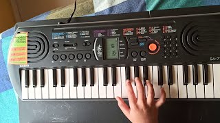 Navkar mantra on piano