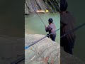 Sensasi Joran melengkung|| Strike nilem babon gess. #mancingliar #mancingwader #mancingdisungai