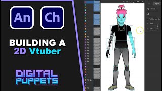 How to build a character in Animate for Adobe Character Animator