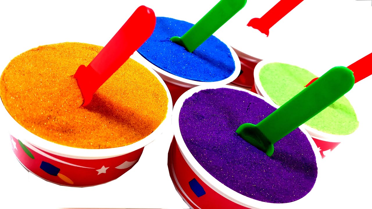 Ice Cream Magic Sand Clay Surprise Teletubbies My Little 