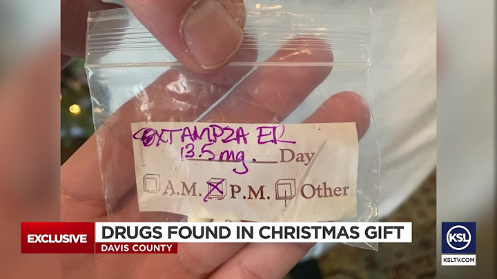 Utah Family Shocked To Find Drugs Inside Christmas Gift