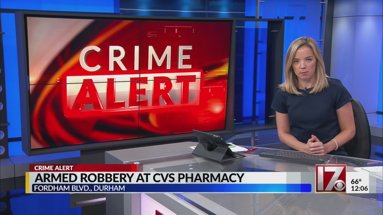 Armed robbery at Chapel Hill CVS Thursday - YouTube