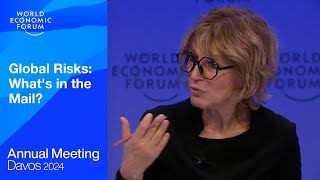 Global Risks: What's in the Mail? | Davos 2024 | World Economic Forum screenshot 2