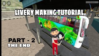 LIVERY | SKIN MAKING TUTORIAL FOR BUSSID AND ETS 2 / part 2 screenshot 3