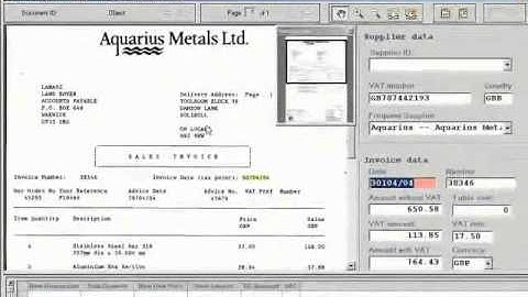 IRISCapture Invoices   How to Make an Easy Demo