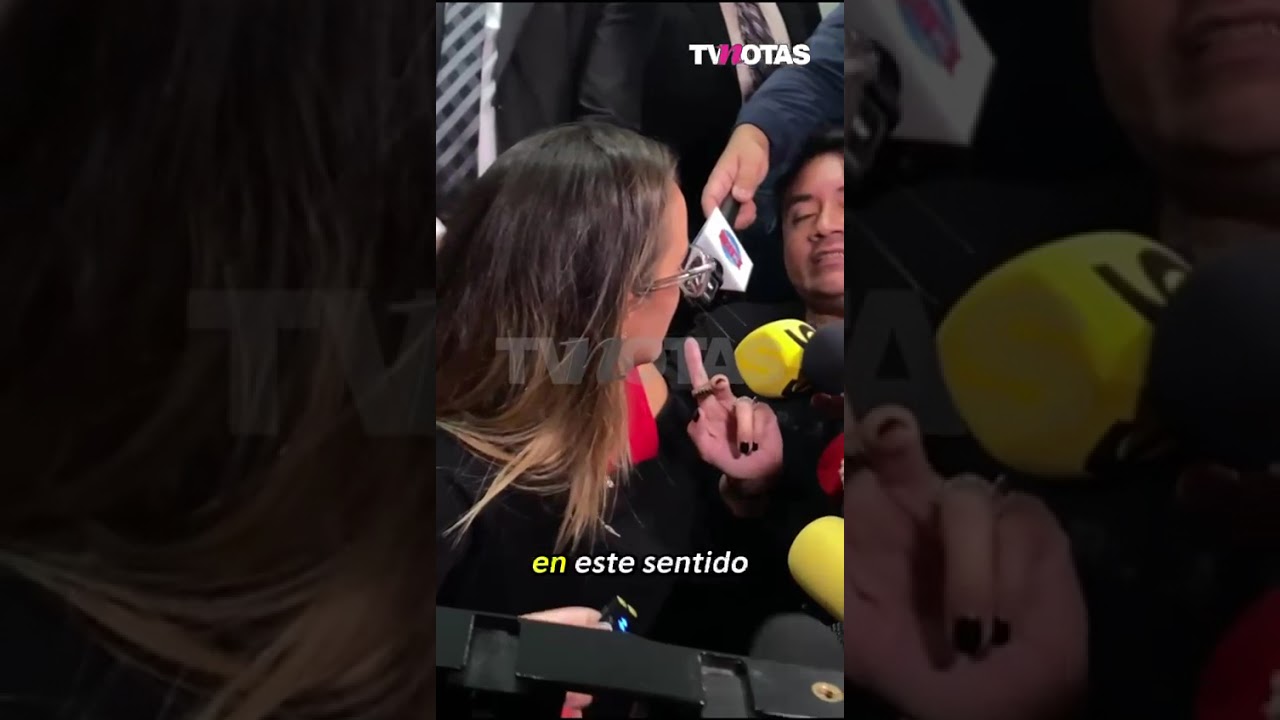 Saskia Niño de Rivera ofreció una disculpa pública a la familia de Carmen Salinas