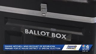 Winner for SC House District 21 GOP primary runoff confirmed after recount