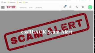EOS Scam Alert and your account safety