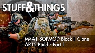 Colt M4a1 Sopmod Block Ii Clone Ar15 Build Part 1 Youtube
