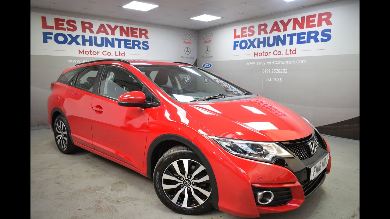 Honda Civic 1 6 I Dtec Se Plus Tourer 5d 118 Bhp Youtube