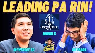 SOLO LEAD PARIN SI WES! GINAYA TIRA NI MAGNUS AT HIKARU! So vs Pragg! Sinquefield 2026 screenshot 5