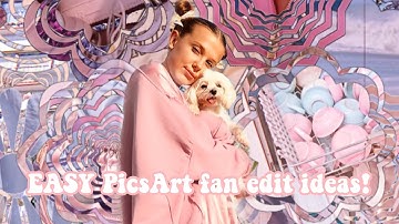 EASY PicsArt fan edit ideas!