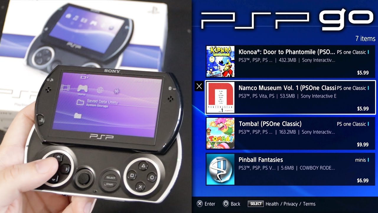 Tap Tidlig håber Buying a PSP Go and Games in 2021: The Original Digital Edition - YouTube