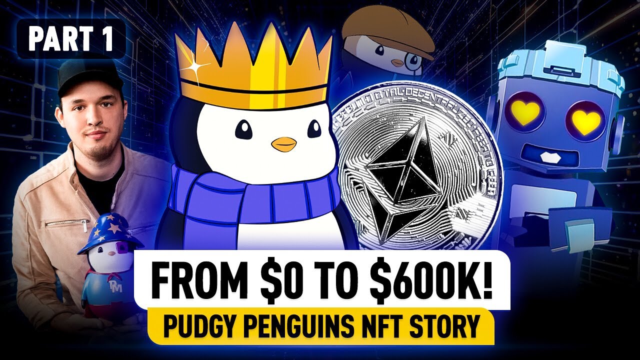 Pudgy Penguins Story Part 1: $600K Cartoon Penguins? The Wild Story Behind  NFT
