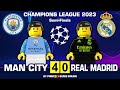 Manchester City vs Real Madrid 4-0 (5-1) Champions League 2023 All Goals &amp; Hіghlіghts Lego Football