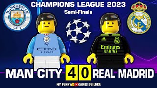 Manchester City vs Real Madrid 4-0 (5-1) Champions League 2023 All Goals & Hіghlіghts Lego Football screenshot 5