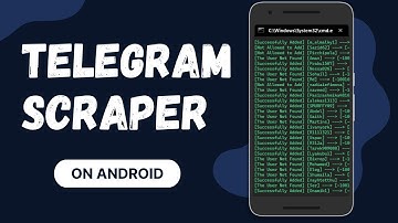 Telegram Scraper on Android | Scrape Telegram Group Members | Setup on Android