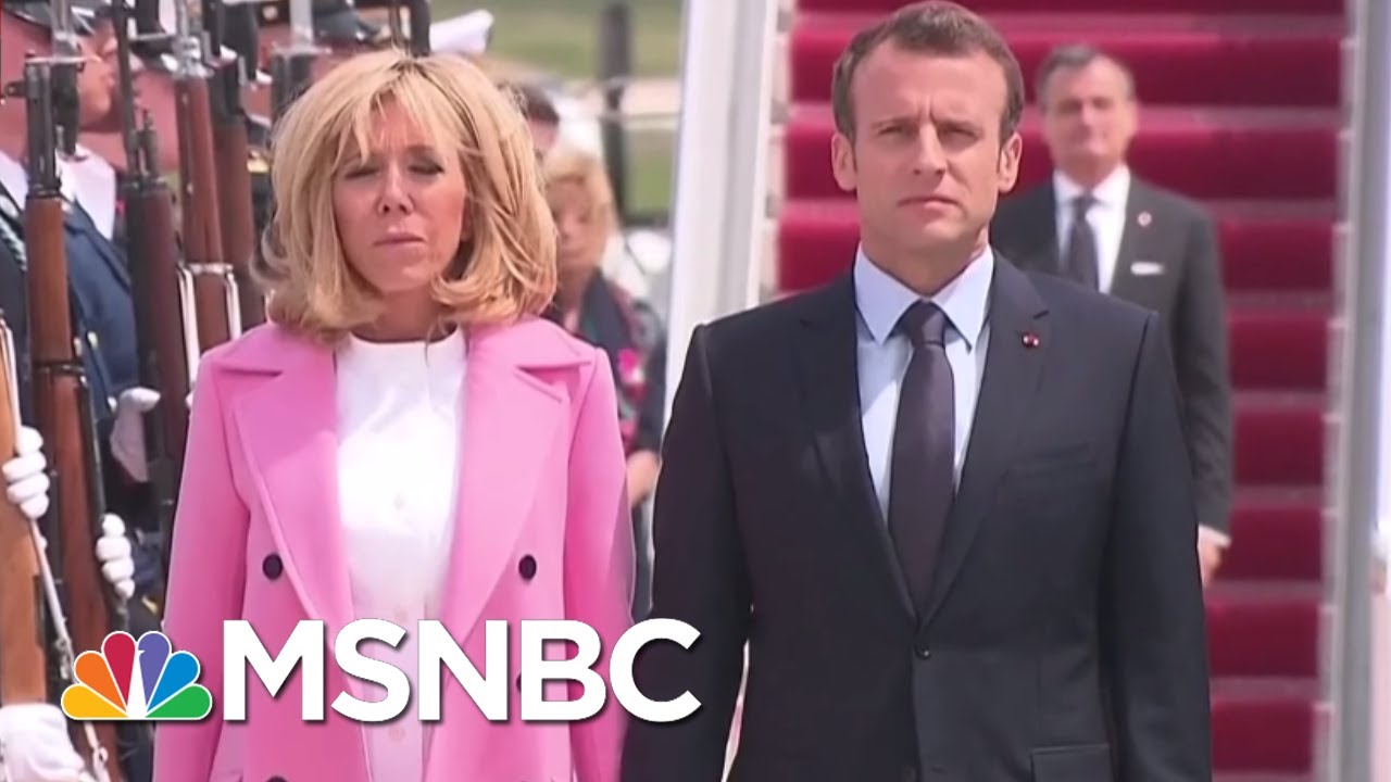 emmanuel macron us visit