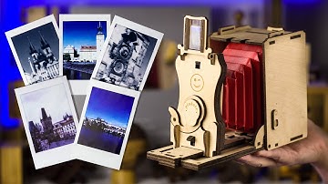 This camera takes instant vintage photos