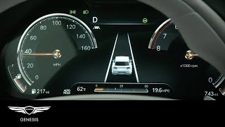 Lane Following Assist | Genesis G80 and GV80 | How-To | Genesis USA