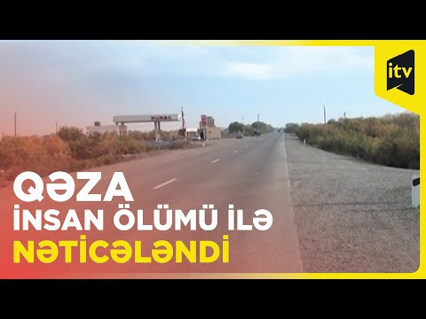 İmişlidə dəhşətli qəza: sürücü və sərnişin həyatını itirdi