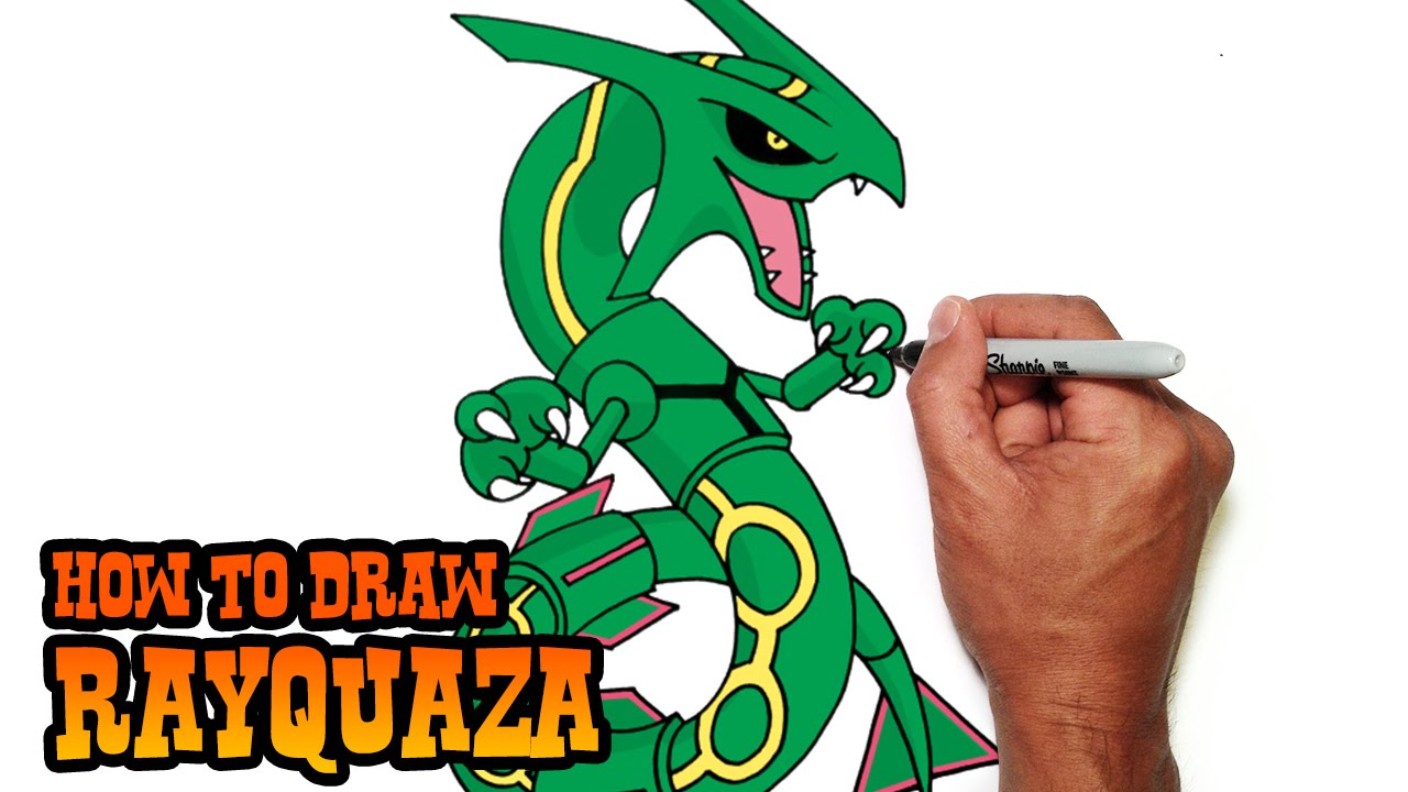 Want to learn how to draw Rayquaza? This image gives you a step-by-step guide to create a stunning drawing. With clear and precise instructions, you will be able to draw Rayquaza like a pro in no time. Start your drawing journey now and unleash your artistic talent.