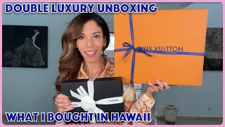 Double Luxury Unboxing / What I bought in Hawaii