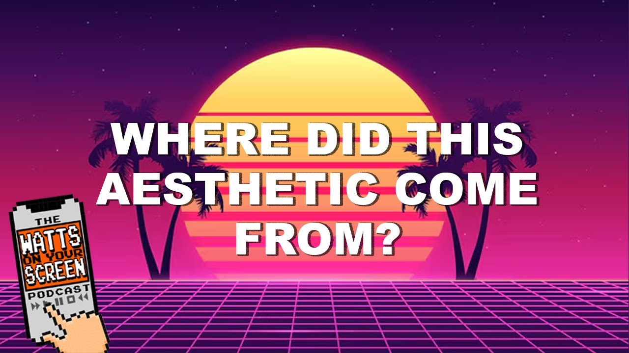 Sunsets and grids - why do they mean "the 1980s"