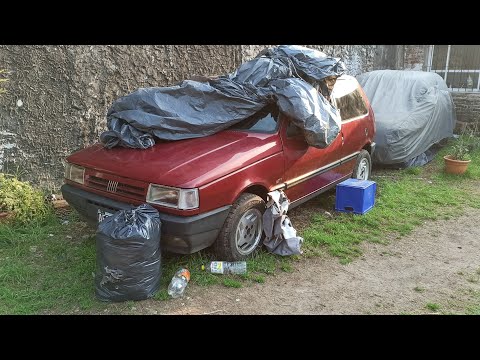 FIAT UNO SCR ABANDONADO ( PARTE 1 )