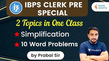 12:00 PM - IBPS Clerk 2020 | Maths by Prabal Lavaniya | 2 Topics in One Class