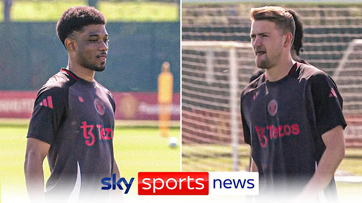 Amad Diallo and Matthijs de Ligt return to Man Utd training ahead of semi-final