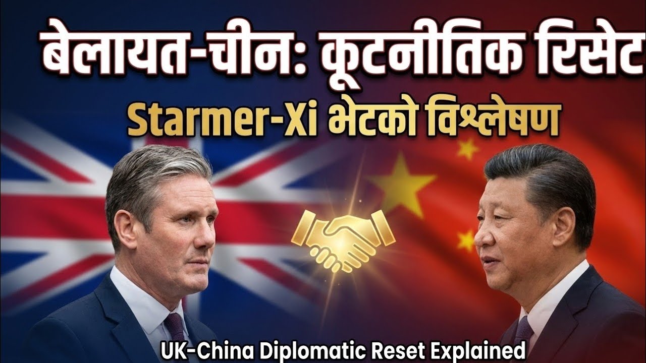 बेलायत-चीन सम्बन्ध: Starmer-Xi Diplomatic Reset | UK-China Relations Explained in Nepali