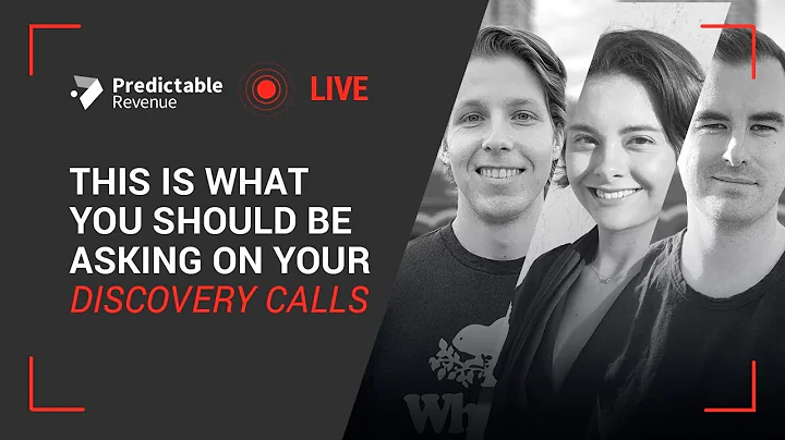 This Is What You Should Be Asking On Your Discovery Calls