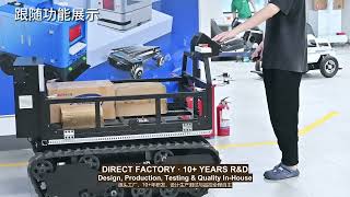 Information GT-U300 Robot Demo | Human Following, Open ROS & Custom Mobile Robot Solutions Update