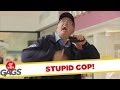 Đùa chút thôi nước ngoài - Stupid Cop Tasers Himself