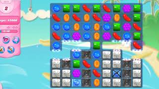 Candy Crush Saga Level 2414 Hard Level BOOSTER FROM MAGIC DASH screenshot 2