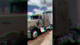 Sexist Large Car, Big Strapper ride on the HWY. 2014 Kenworth W900l straight piped 600Hp 18sp