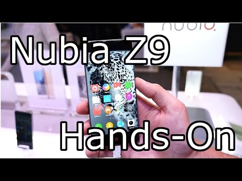 Nubia Z9 and Nubia Prague First Look & Hands-On - Borderless Smartphone !