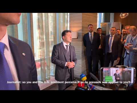 Зеленський: на мене ніхто не може тиснути, ми не втручаємося в чужі вибори