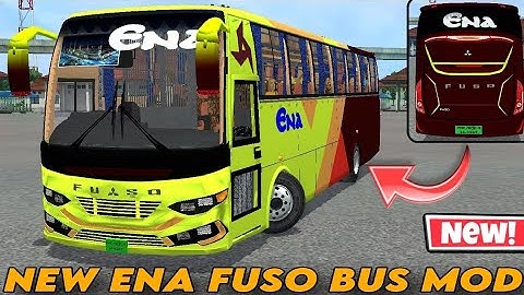 ENA NEW BODY FUSO BM 117 TURBO BUS MOD BUSSID.FUSO BUS MOD.ENA BUS MOD.MOD BUSSID.
