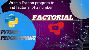 Write a Python program to find factorial of number. logic in Hindi/LearnITwithAish