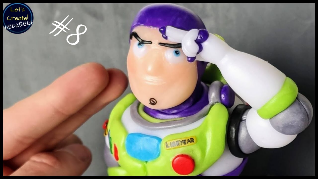 buzz lightyear de plastilina