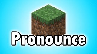 If I pronounce a word correctly, the video ends - Minecraft