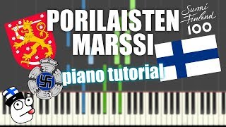 Porilaisten Marssi | PIANO TUTORIAL